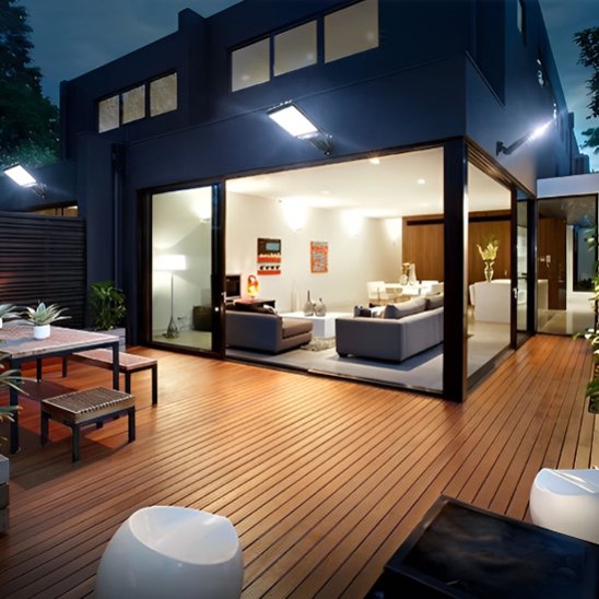 détecteur de mouvement projecteur pour terrasse 