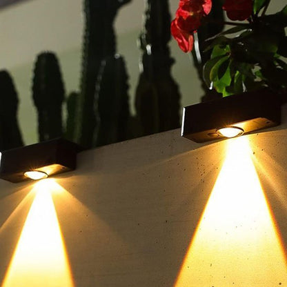 éclairage extérieur solaire puissant deux lumieres