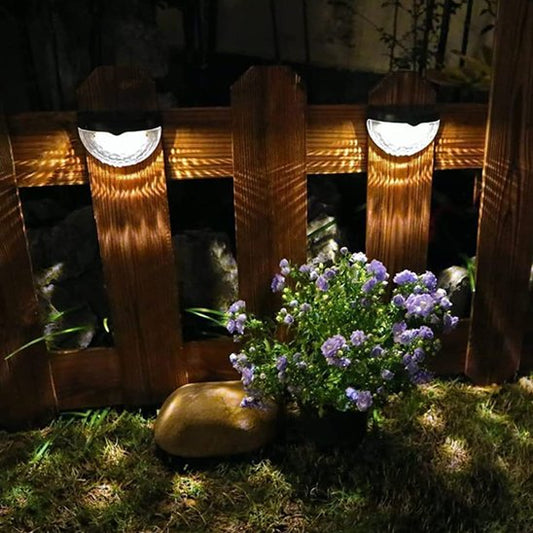 Lampe solaire  deux a coté de l autre