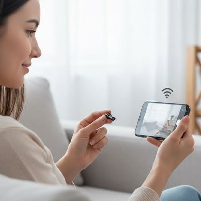 caméra de chasse connexion au téléphone