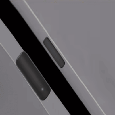 montrer porte cadre capteur connecté